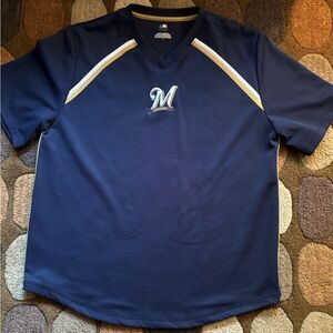 Men’s Short Sleeve Milwaukee Brewers Shirt